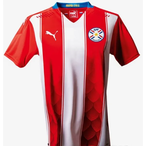 Camisa oficial Puma Seleção do Paraguai 2020 2021 I jogador