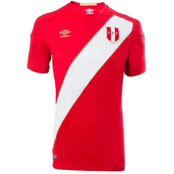 Camisa oficial Umbro seleção do Peru 2018 II jogador 