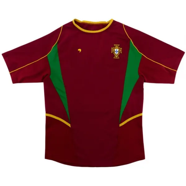 Camisa retro Seleção de Portugal 2002 I Home Jogador