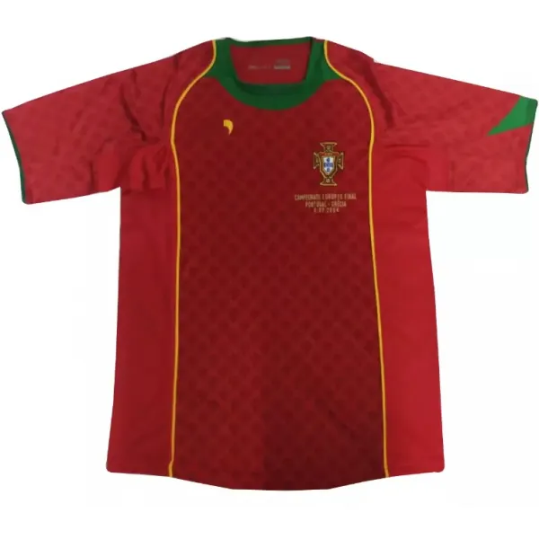 Camisa retro Seleção de Portugal 2004 I Home Jogador