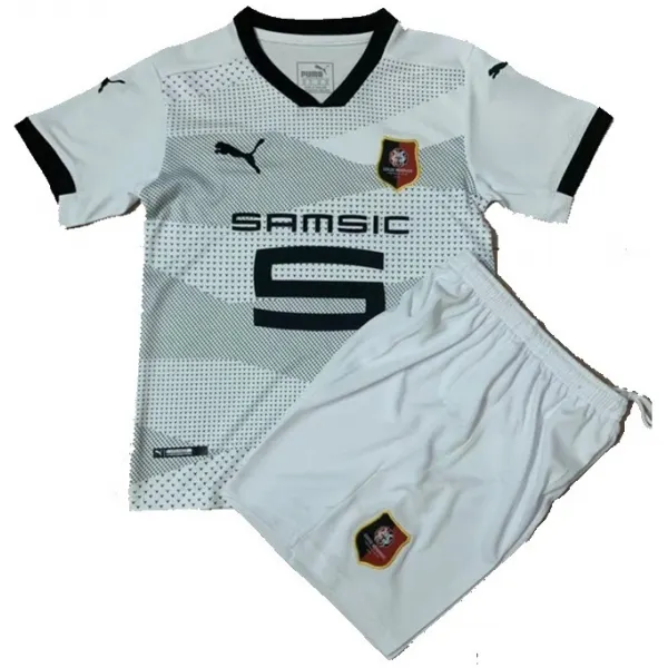 Kit infantil oficial Puma Rennes 2020 2021 II jogador