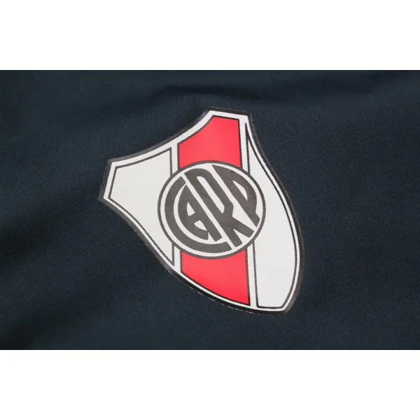 Jaqueta corta vento oficial Adidas River Plate 2019 Preta