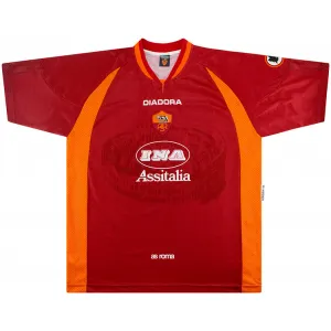 Camisa I Roma 1997 1998 Retro Diadora