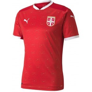 Camisa oficial Puma Seleção da Servia 2020 2021 I jogador