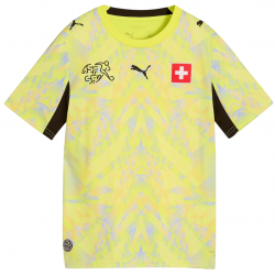Camisa Goleiro III Seleção da Suíça 2026 Puma oficial 