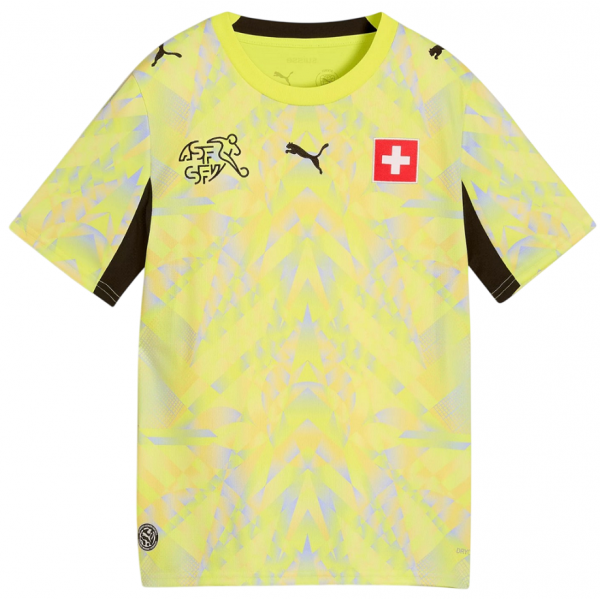Camisa Goleiro III Seleção da Suíça 2026 Puma oficial 
