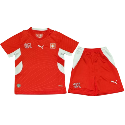 Kit infantil I Seleção da Suíça 2026 Puma oficial Kit infantil I Seleção da Suíça 2026 Puma oficial