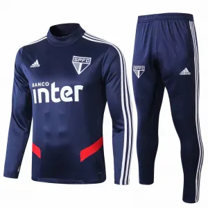 Kit treinamento oficial Adidas São Paulo 2019 azul