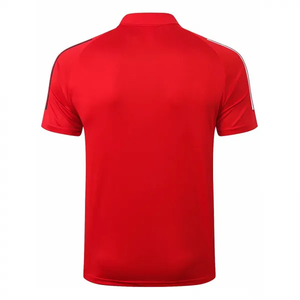 Camisa Polo oficial Adidas São Paulo 2020 Vermelha