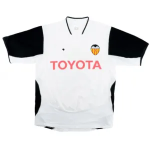 Camisa retro Valencia 2003 2004 I jogador 