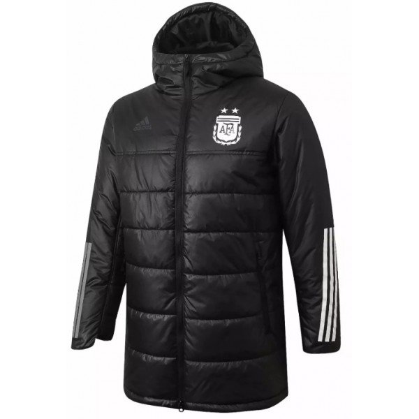 Jaqueta Winter oficial Adidas Seleção da Argentina 2020 2021 Preta