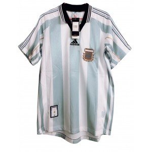 Camisa retro Adidas seleção da Argentina 1998 I jogador