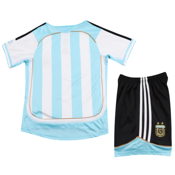 Kit infantil I Seleção da Argentina 2006 Adidas retro