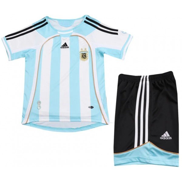 Kit infantil I Seleção da Argentina 2006 Adidas retro