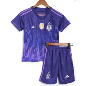 Kit infantil II Seleção da Argentina 2022 Adidas oficial 