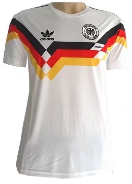 Camisa retro Adidas seleção da Alemanha 1990 I jogador