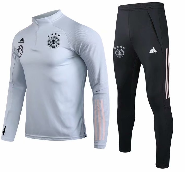 Kit treinamento oficial Adidas seleção da Alemanha 2019 2020 Branco