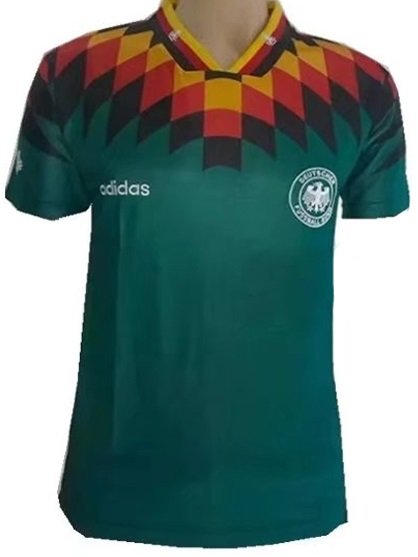 Camisa retro Adidas seleção da Alemanha 1994 II jogador