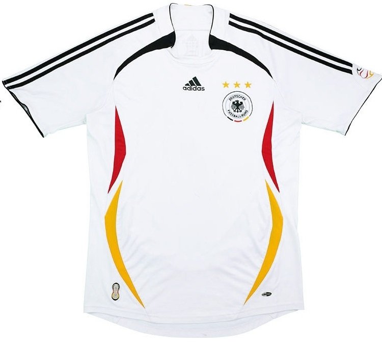 Camisa retro Adidas seleção da Alemanha 2006 I jogador