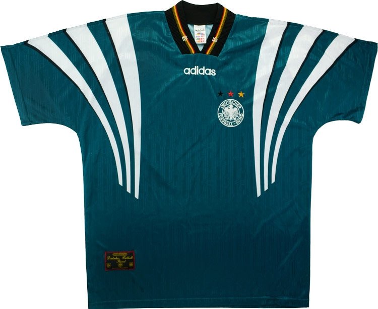 Camisa retro Adidas seleção da Alemanha 1998 II jogador