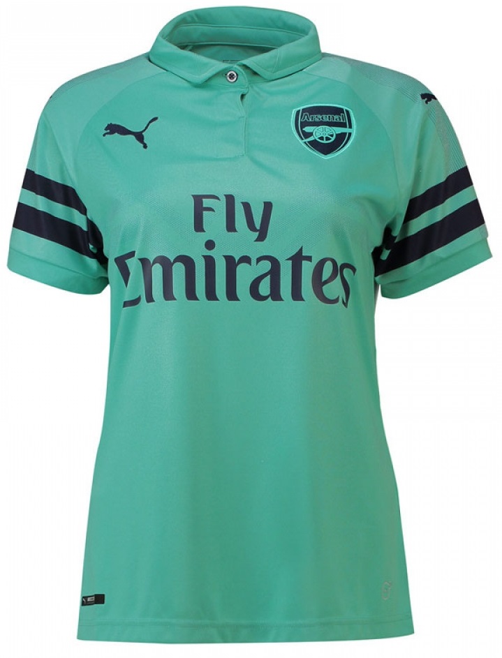 Camisa feminina oficial Puma Arsenal 2018 2019 III