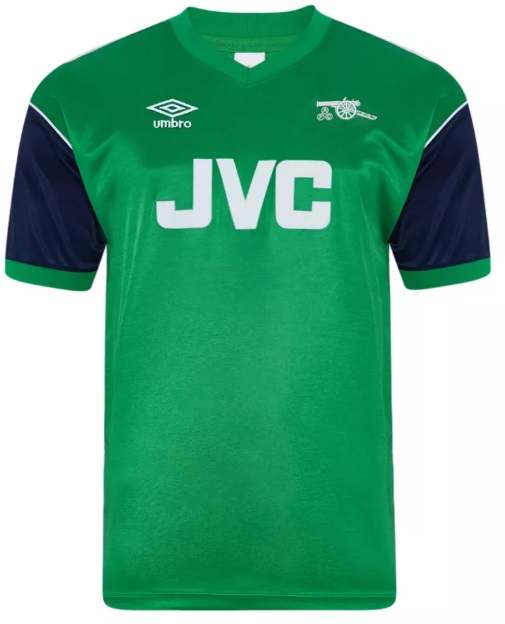Camisa retro Umbro Arsenal 1981 1982 II jogador