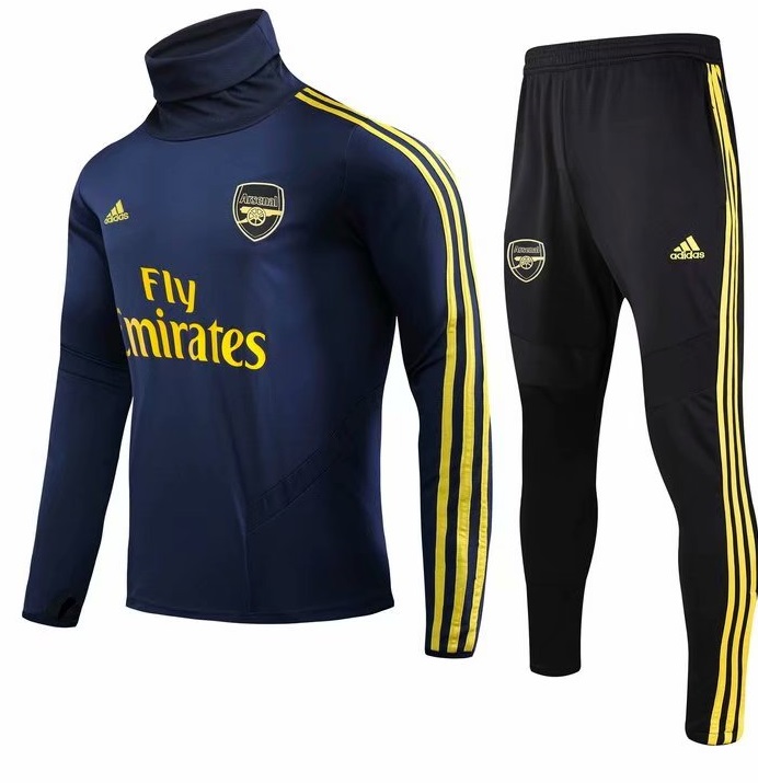 Kit treinamento oficial Adidas Arsenal 2019 2020 Azul