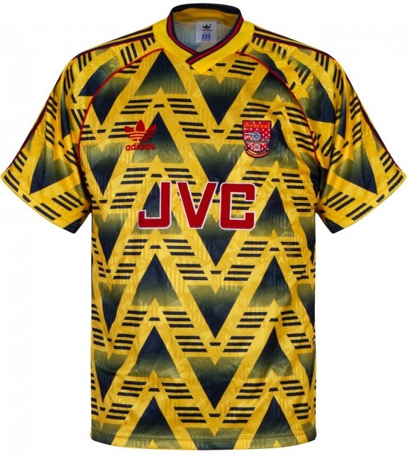 Camisa retro Adidas Arsenal 1991 1993 II jogador