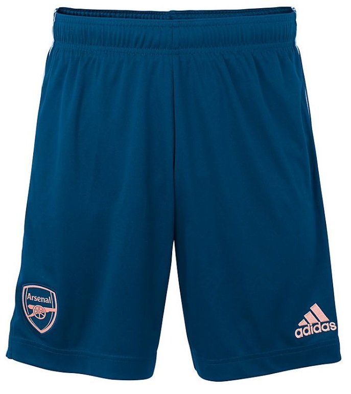 Calção oficial Adidas Arsenal 2020 2021 III jogador