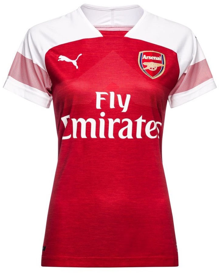 Camisa feminina oficial Puma Arsenal 2018 2019 I 
