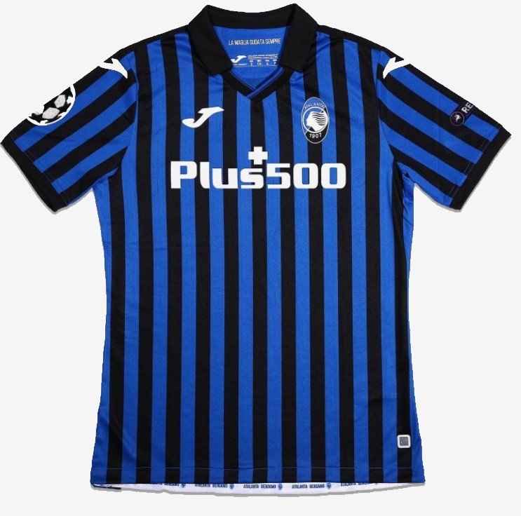 Camisa oficial Joma Atalanta 2020 2021 Champions League