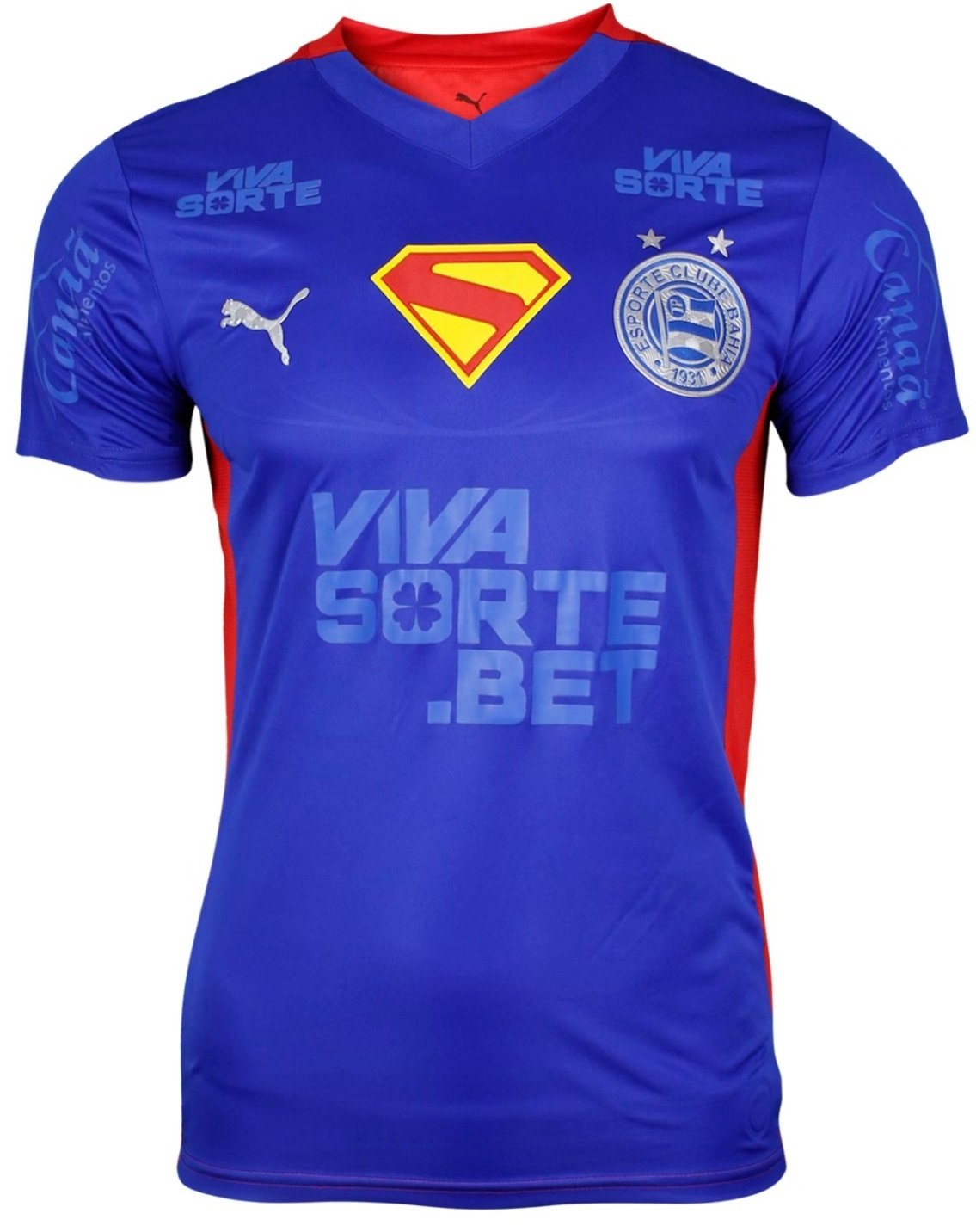 Camisa Bahia 2025 Puma oficial Superman 