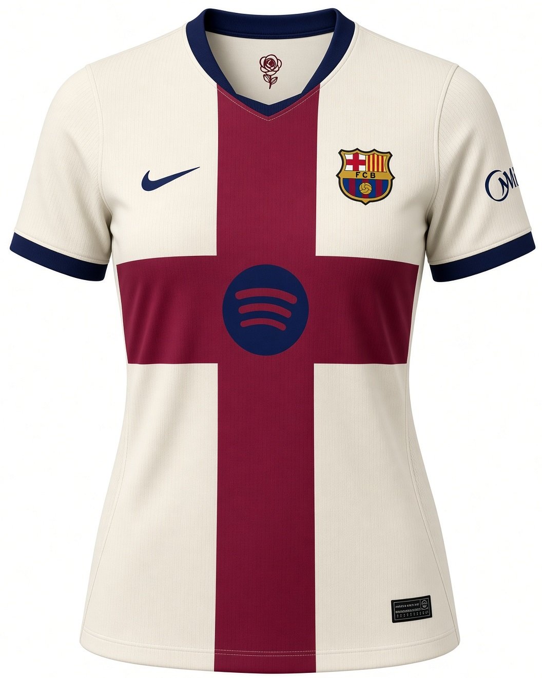 Camisa Feminina IV Barcelona 2026 2027 Fourth