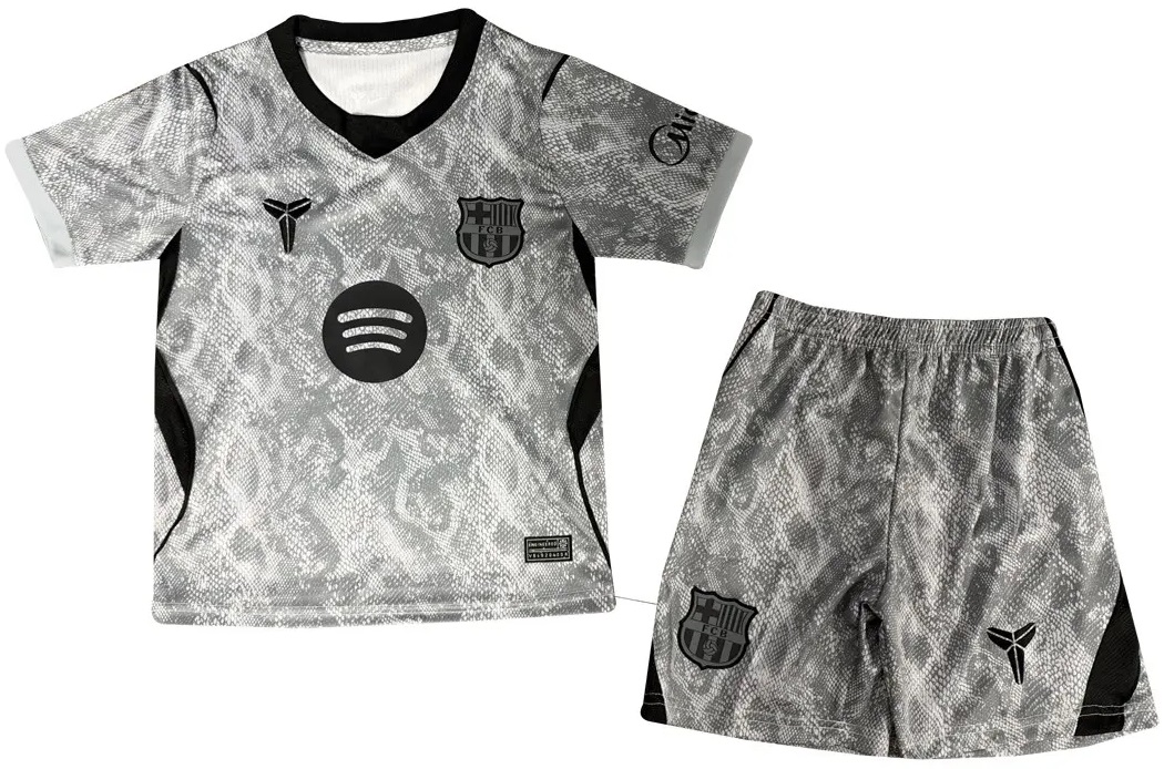 Kit infantil Goleiro II Barcelona 2026 2027 Away