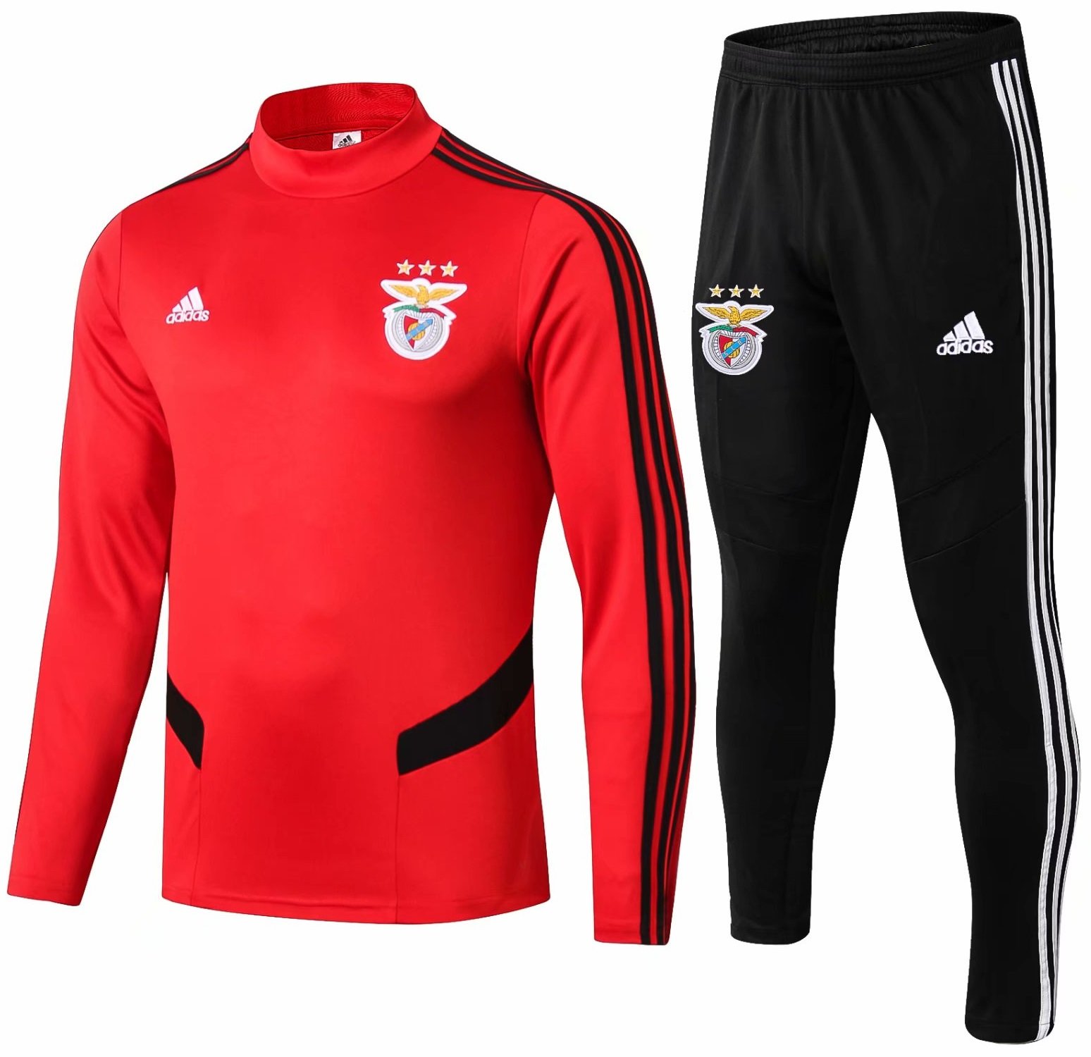 Kit treinamento oficial Adidas Benfica 2019 2020 vermelho