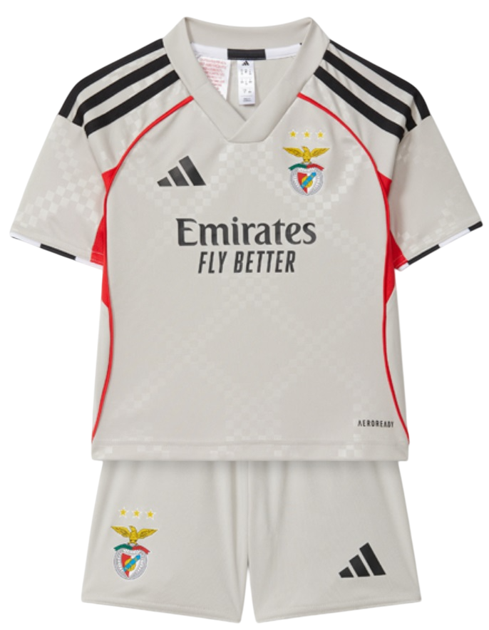 Kit infantil II Benfica 2025 2026 Adidas oficial