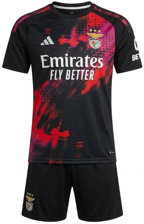 Kit infantil II Benfica 2026 2027 Adidas oficial 