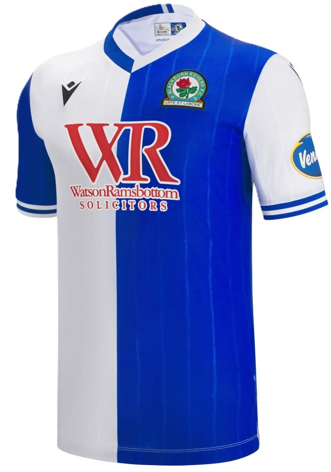 Camisa I Blackburn 2025 2026 Macron oficial 