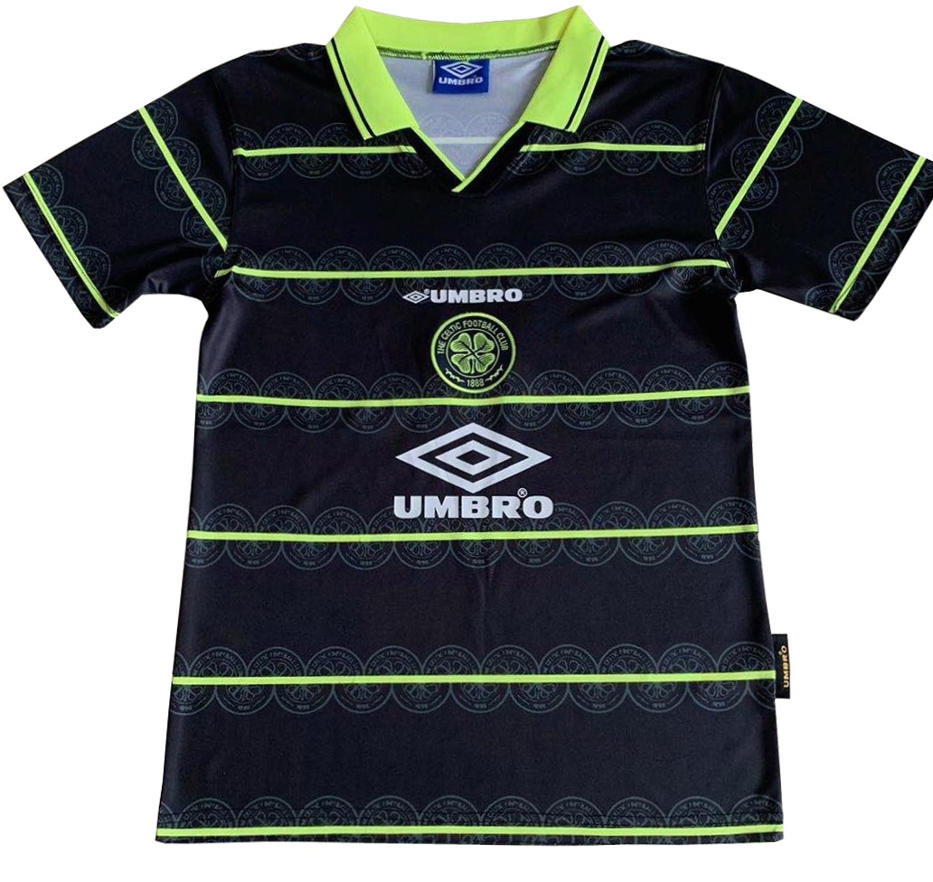Camisa Retro Umbro Celtic 1997 1999 II jogador