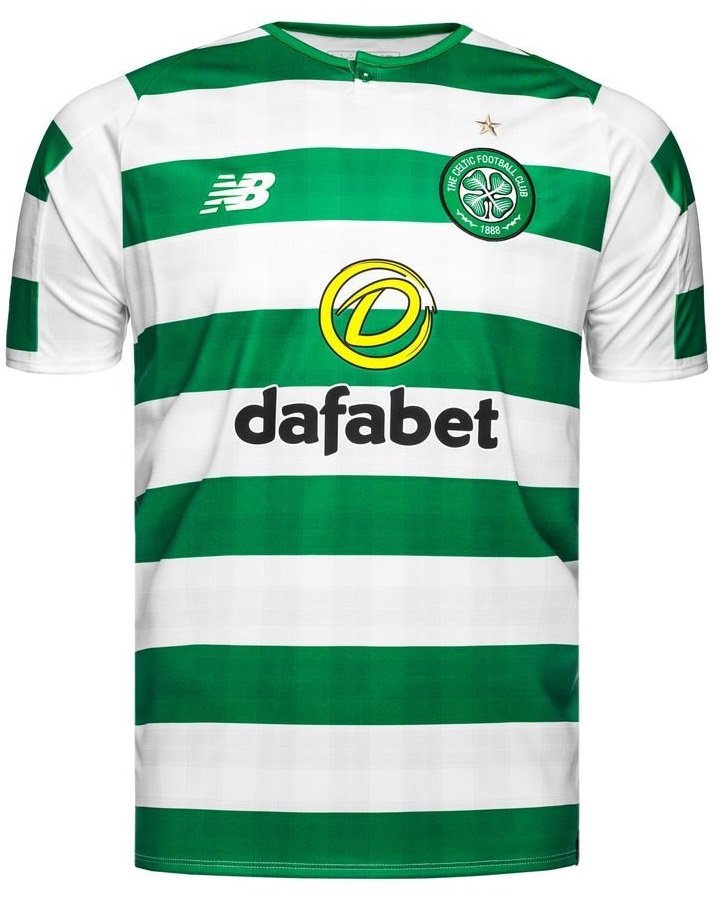 Camisa oficial New Balance Celtic  2018 2019 I jogador