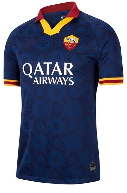Camisa Roma 2019 2020 Third Jogador