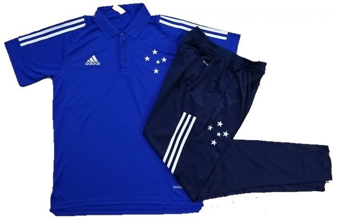 Kit viagem oficial Adidas Cruzeiro 2020 Azul