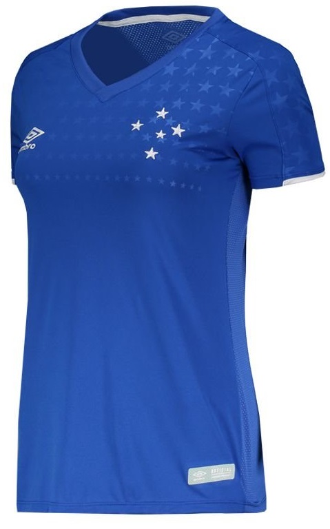 Camisa feminina oficial Umbro Cruzeiro 2019 I 