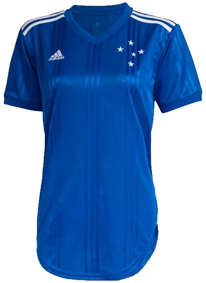 Camisa feminina oficial Adidas Cruzeiro 2020 I 