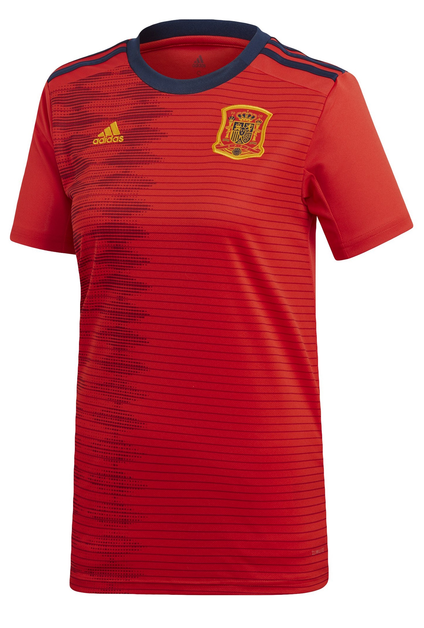 Camisa feminina oficial Adidas seleção da Espanha 2019 I