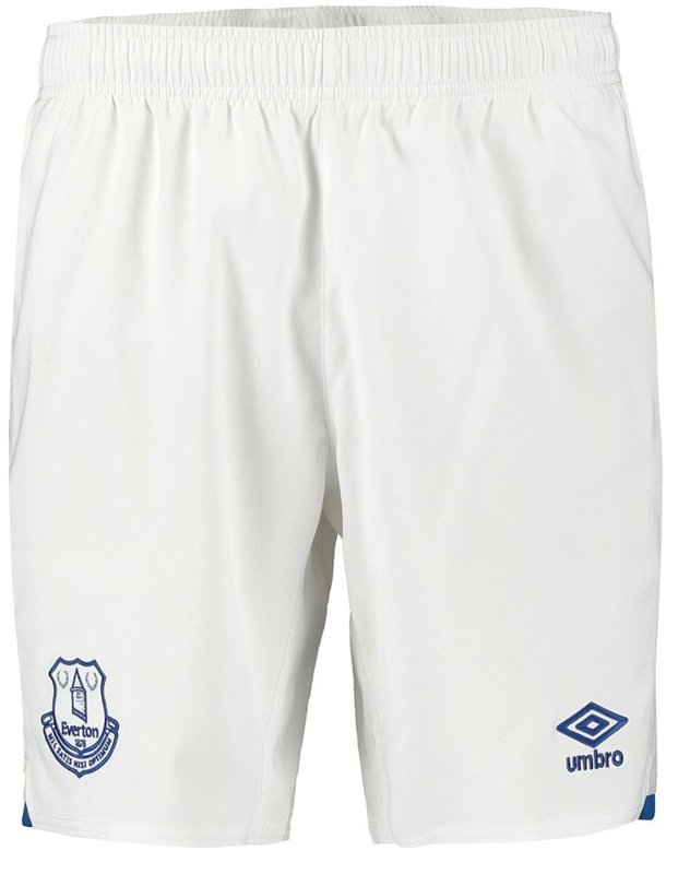 Calção oficial Umbro Everton 2019 2020 I jogador 