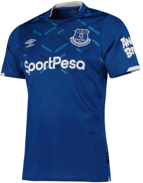 Camisa oficial Umbro Everton 2019 2020 I jogador