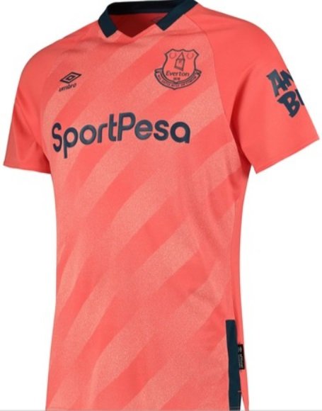 Camisa oficial Umbro Everton 2019 2020 II jogador