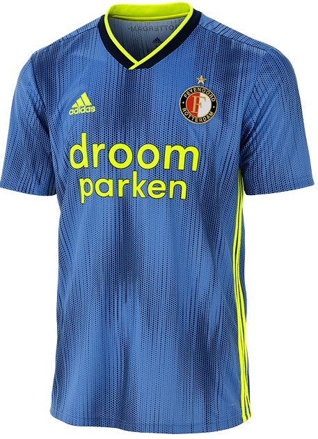 Camisa oficial Adidas Feyenoord 2019 2020 II jogador