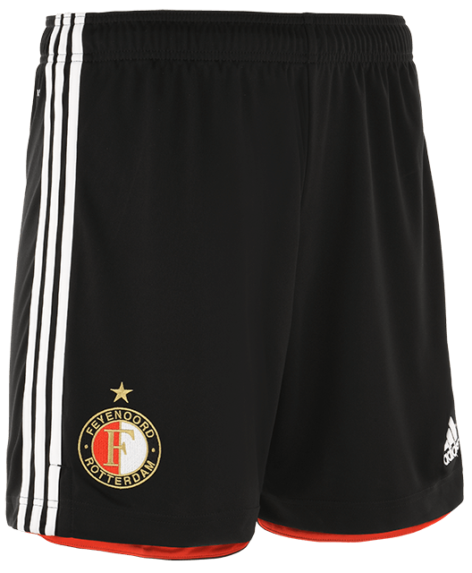 Calção oficial Adidas Feyenoord 2020 2021 I jogador